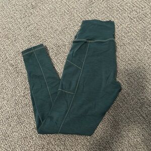 Prana Teal Activewear Leggings